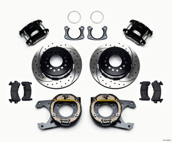 compare product Wilwood D154 P/S Park Brake Kit Drilled New Big Ford 2.50in Offset