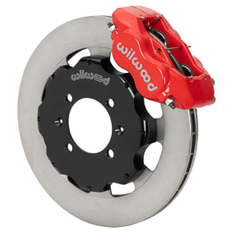 compare product Wilwood Forged Dynalite Front Hat Kit 11.75in Rotor Red Caliper 90-05 Miata