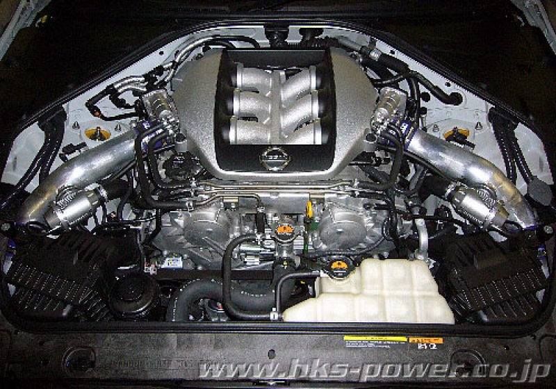 HKS 09 - 10 GT - R R35 SSQV4 BOV Kit Includes 2 SSQV & Polished Aluminum Pipes - My Store