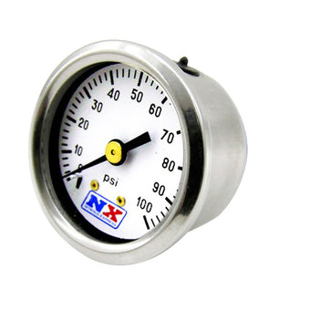 compare product Nitrous Express Fuel Pressure Gauge (0-100 PSI)
