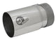 aFe MACH Force - Xp Universal Exhaust Tip 3 - 1/2 IN Inlet x 4 IN Outlet x 7 IN Polished Right Side Exit - My Store