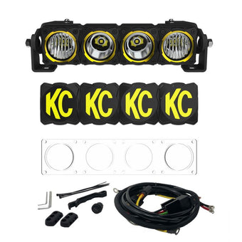 compare product KC HiLiTES FLEX ERA LED 10in. Light Bar - Master Kit