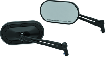 compare product Kuryakyn Heavy Industry Mirrors Black