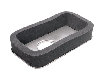 compare product Moroso Carburetor Air Pan - Holley 4500 Dominator Single 4BBL w/5-1/8in Neck