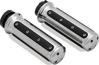 compare product Kuryakyn Heavy Industry Grips Throttle-By-Wire Chrome