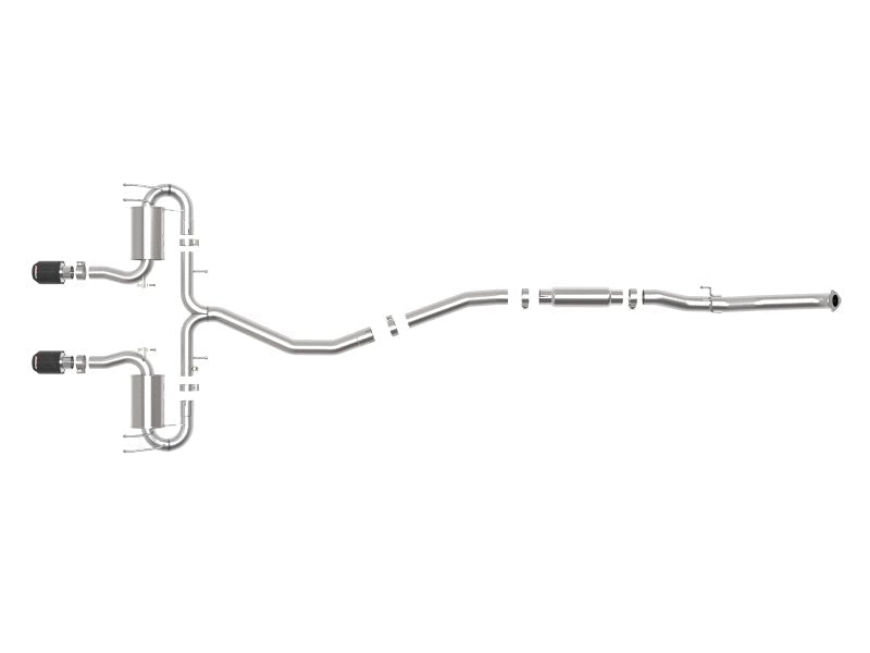 aFe Takeda 3in 304 SS Cat - Back Exhaust System w/CF Tips 17 - 20 Honda Civic Sport L4 - 1.5L (t) - My Store