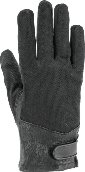 compare product Kuryakyn Leather By River Road Pecos Leather Mesh Gloves Black - XL