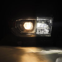 AlphaRex 22 - 23 Toyota Tundra NOVA - Series Headlights Black w/Amber DRL - Req 810029 OR 810030 - My Store