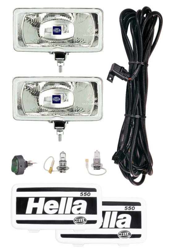Hella 550 Series 12V/55W Halogen Driving Lamp Kit - My Store