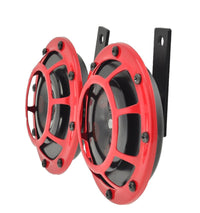 Hella Supertone Horn Kit 12V 300/500HZ Red (003399803 = 003399801) - My Store