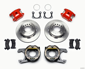 compare product Wilwood D154 P/S Park Brake Kit Red Big Ford 2.36in Offset
