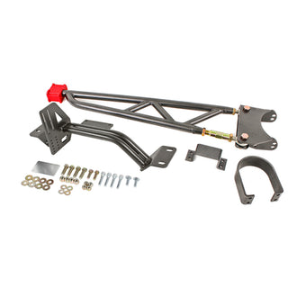 compare product BMR 93-02 F-Body w/ DSL Torque Arm Tunnel Mount (For Long Tube Headers) - Black Hammertone