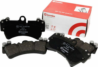 compare product Brembo 02-04 Mercedes-Benz C32 AMG Premium NAO Ceramic OE Equivalent Pad - Rear