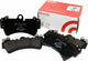 Brembo 05 - 12 Ford Mustang Rear Premium NAO Ceramic OE Equivalent Pad - My Store