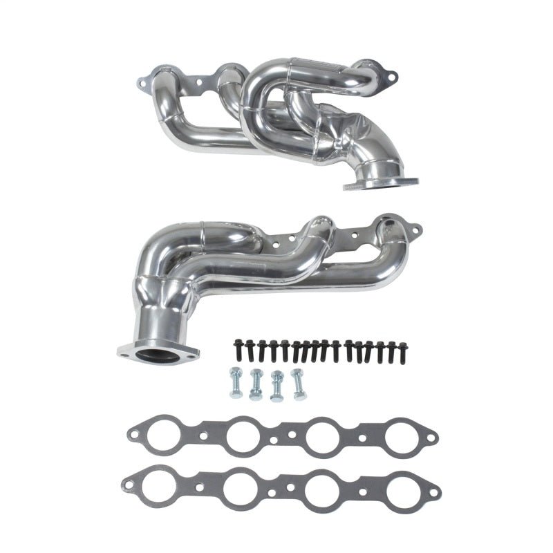 BBK 10 - 15 Camaro LS3 L99 Shorty Tuned Length Exhaust Headers - 1 - 3/4 Silver Ceramic - My Store