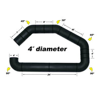 Airaid U - Build - It - 4in Intake Tube - My Store