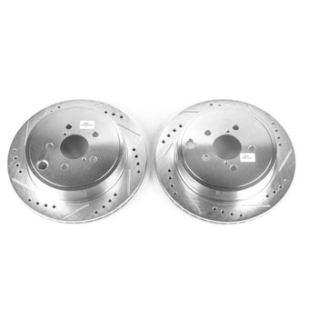 compare product Power Stop 13-16 Scion FR-S Rear Evolution Drilled & Slotted Rotors - Pair