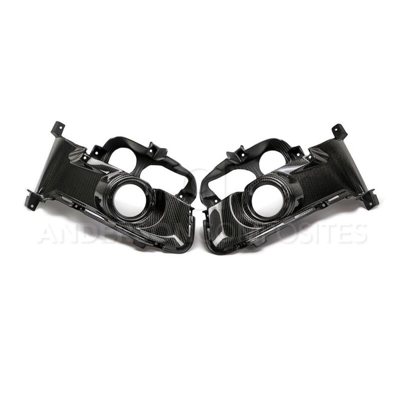 Anderson Composites 15 - 17 Ford Mustang Fog Light Surrounds - My Store
