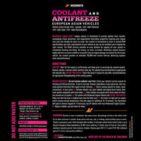 Mishimoto Liquid Chill EG Coolant, European/Asian Vehicles, Pink/Red - My Store