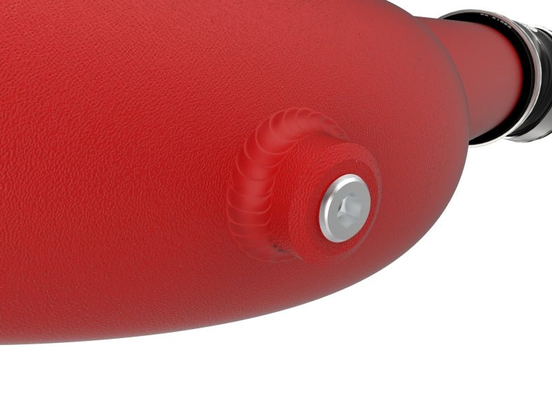 aFe 20 - 23 Ford Explorer ST V6 3.0L (tt) BladeRunner 2 - 3/4in Aluminum Cold Charge Pipe - Red - My Store
