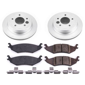 compare product Power Stop 04-06 Ford E-150 Rear Z17 Evolution Geomet Coated Brake Kit