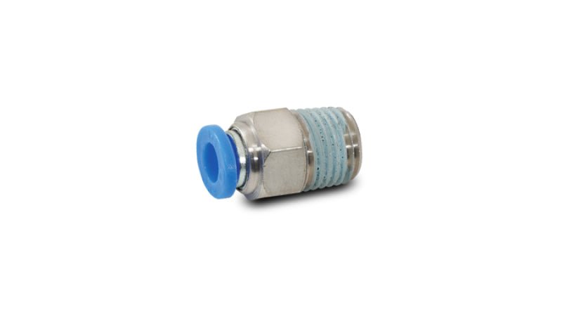 Vibrant Male Straight Pneumatic Vacuum Fitting 1/8in NPT Thread for use with 3/8in 9.5mm OD tubing - My Store