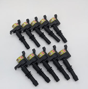 compare product Granatelli 05-10 Ford 6.8L V10 3V Truck/SUV Street Fighter Coil On Plug Coil Packs (Set of 10)