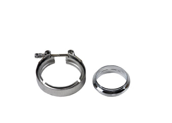 compare product Granatelli 3.0in Aluminum Mating Male to Female Flanges w/V-Band/O-Ring Seal