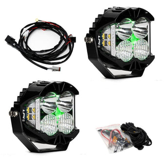 compare product Baja Designs LP4 Pro Driving/Combo LED - Green Backlight (Pair)
