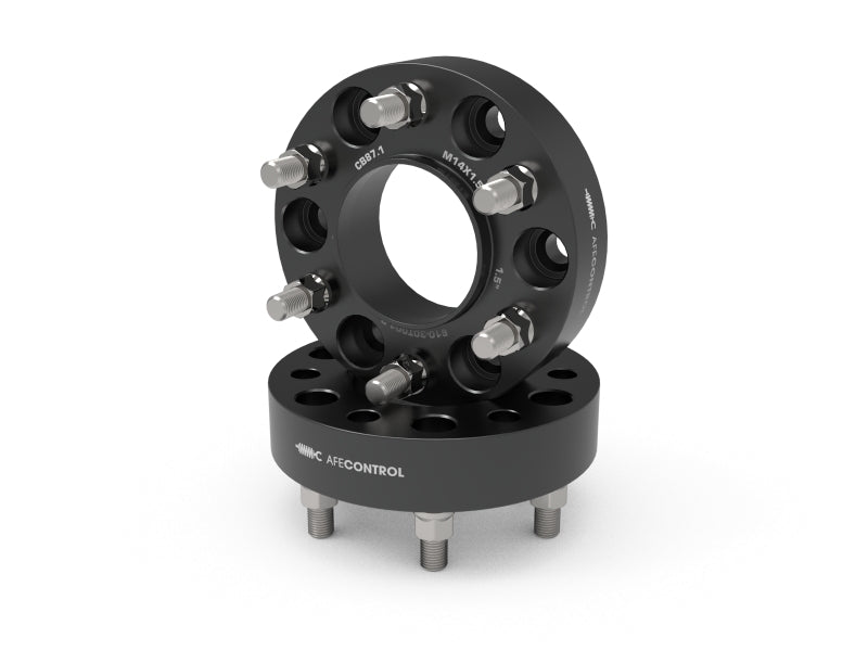 aFe CONTROL Wheel Spacers Ford F - 150 21 - 25 6x135mm CB 87.1mm 1 - 1/2 IN Thickness - My Store