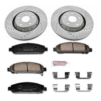 Power Stop 09 - 16 Toyota Venza Front Z23 Evolution Sport Brake Kit - My Store