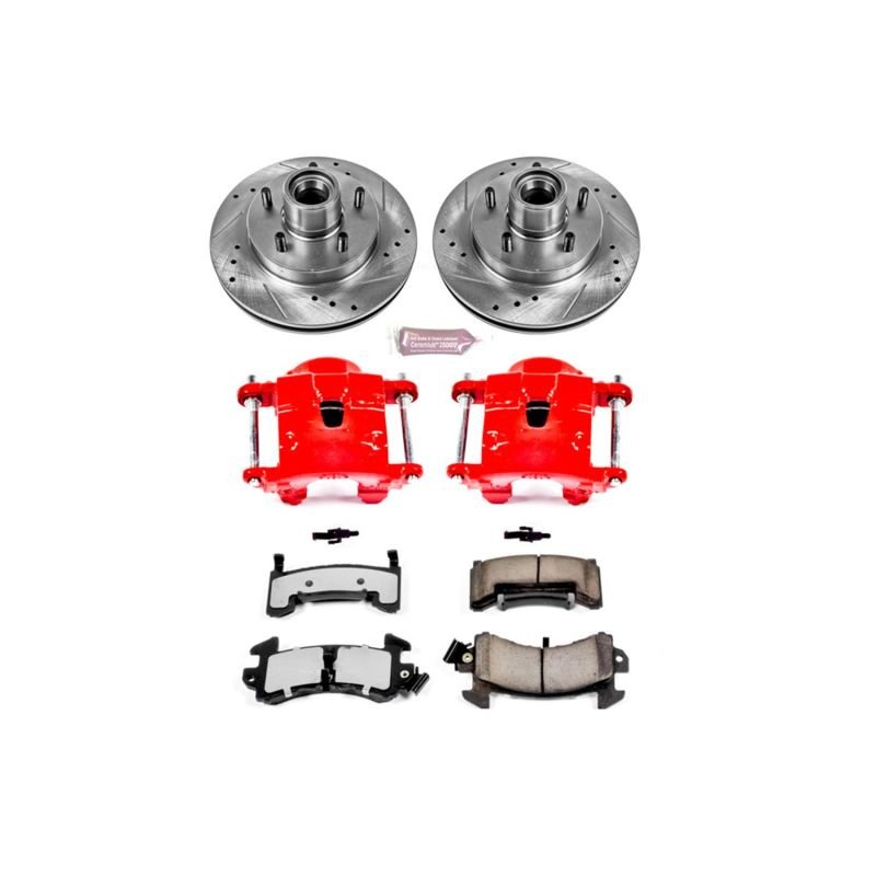 Power Stop 82 - 87 Buick Regal Front Z36 Truck & Tow Brake Kit w/Calipers - My Store