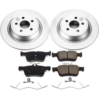 compare product Power Stop 17-18 Lincoln Continental Rear Z17 Evolution Geomet Coated Brake Kit