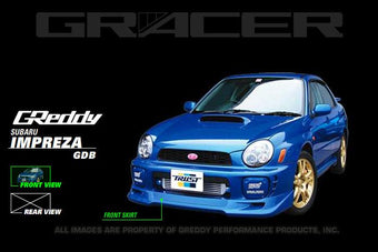 compare product GReddy 02-03 WRX Polyurethane Front Lip Spoiler ** Must ask/call to order**