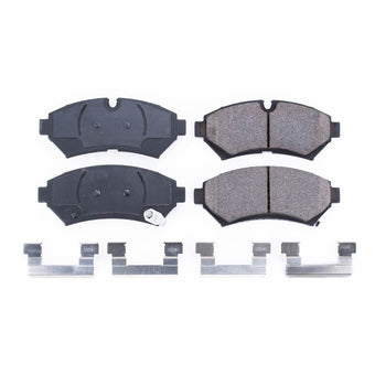 compare product Power Stop 98-02 Cadillac Seville Front Z17 Evolution Ceramic Brake Pads w/Hardware