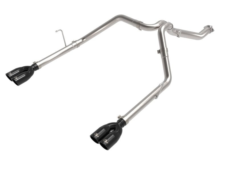 aFe Vulcan Series 3in 304SS DPF - Back 21 Jeep Gladiator V6 - 3.0L (td) Dual Black Tip - My Store