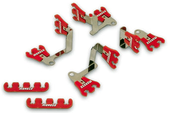 compare product Moroso Chevrolet Small Block Show Car Ignition Wire Loom Kit - 7-9mm - Red