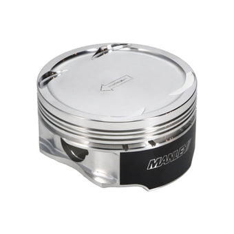 compare product Manley 03-07 Nissan 350Z/Maxima/Altima 81.4mm Stroker 95.5mm Std Bore 8.5:1 Dish Piston Set w/ Rings