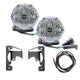 ARB Jeep JL/JT SAE Only Plug N Play Fog Light Kit (Bumper Kit) - White - My Store