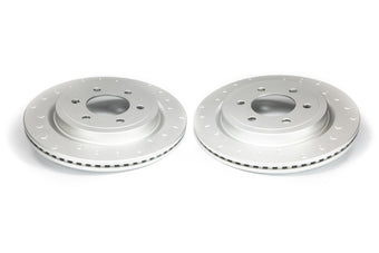 compare product Alcon 2010+ Ford F-150 336x24mm Slotted Rotor Kit w/ Electric Park Brake - Rear