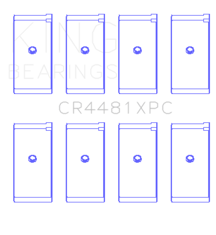 King Engine Bearings Mitsubishi 4G63/4G64/1992 (Size +.026mm) Connecting Rod Bearing Set - My Store