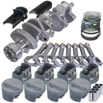 compare product Eagle Chevy LT1 350 1Pc 3.480in Crank 5.700in I-Beam Rods -5cc 4.030in Pistons Rotating Assembly