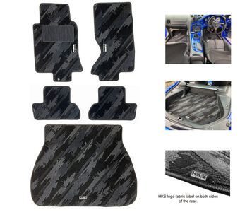 compare product HKS FLOOR MATS FD3S FULL SET OCT LHD
