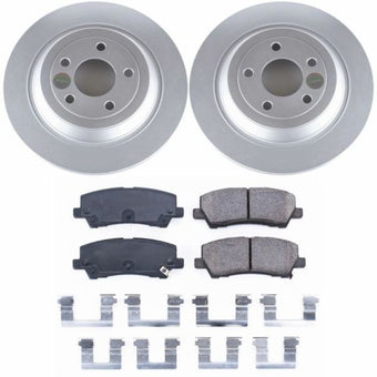 compare product Power Stop 15-19 Ford Mustang Rear Z17 Evolution Geomet Coated Brake Kit