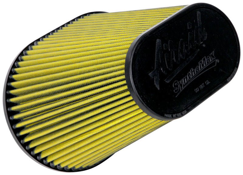 Airaid Universal Air Filter - Cone 6in FLG x 10 - 3/4x7 - 3/4in B x 7 - 1/4x4 - 3/4in T x 9in H Synthaflow - My Store