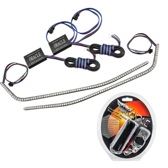 compare product Oracle 16-21 Chevrolet Camaro Surface Mount DRL Modules - ColorSHIFT