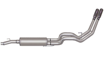 compare product Gibson 11-14 Ford F-150 SVT Raptor 6.2L 2.5in Cat-Back Dual Sport Exhaust - Stainless