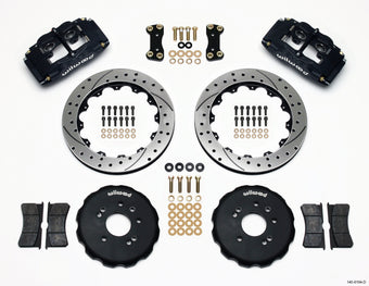 compare product Wilwood FSLI4 Front Hat Kit 13.00in Drilled Nissan 240SX