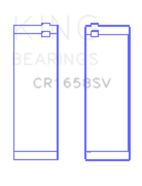King Engine Bearings BMW N47 D20 A/N47S D20 D Sputter Replacement Connecting Rod Bearing Set - My Store