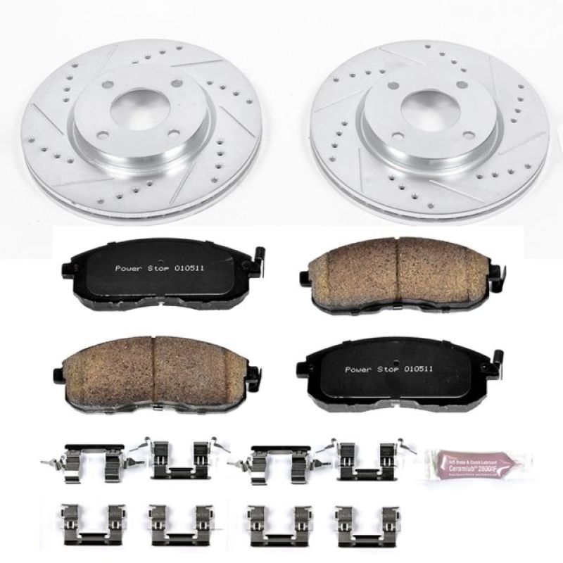 Power Stop 09 - 14 Nissan Cube Front Z23 Evolution Sport Brake Kit - My Store
